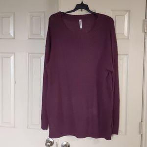 Burgundy/purple sweater